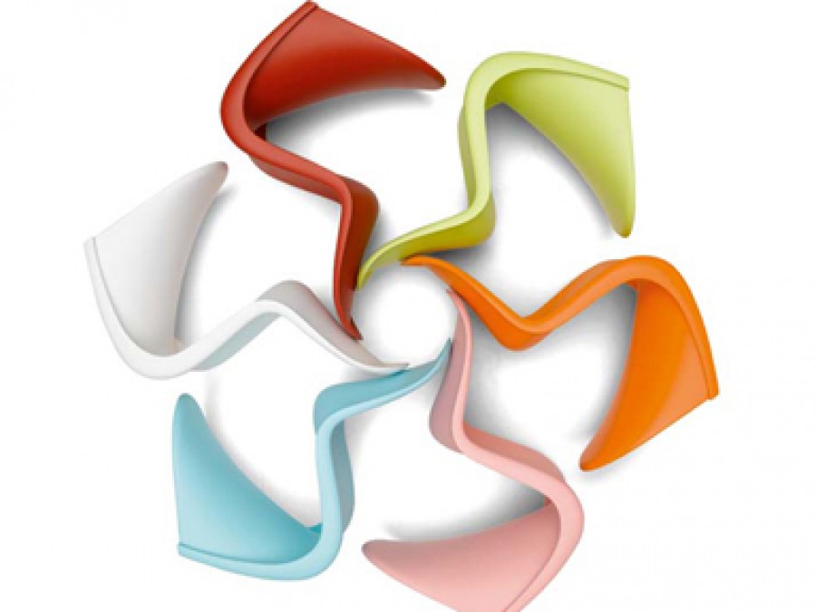 Panton Chair arrivano splendidamente a cinquanta anni